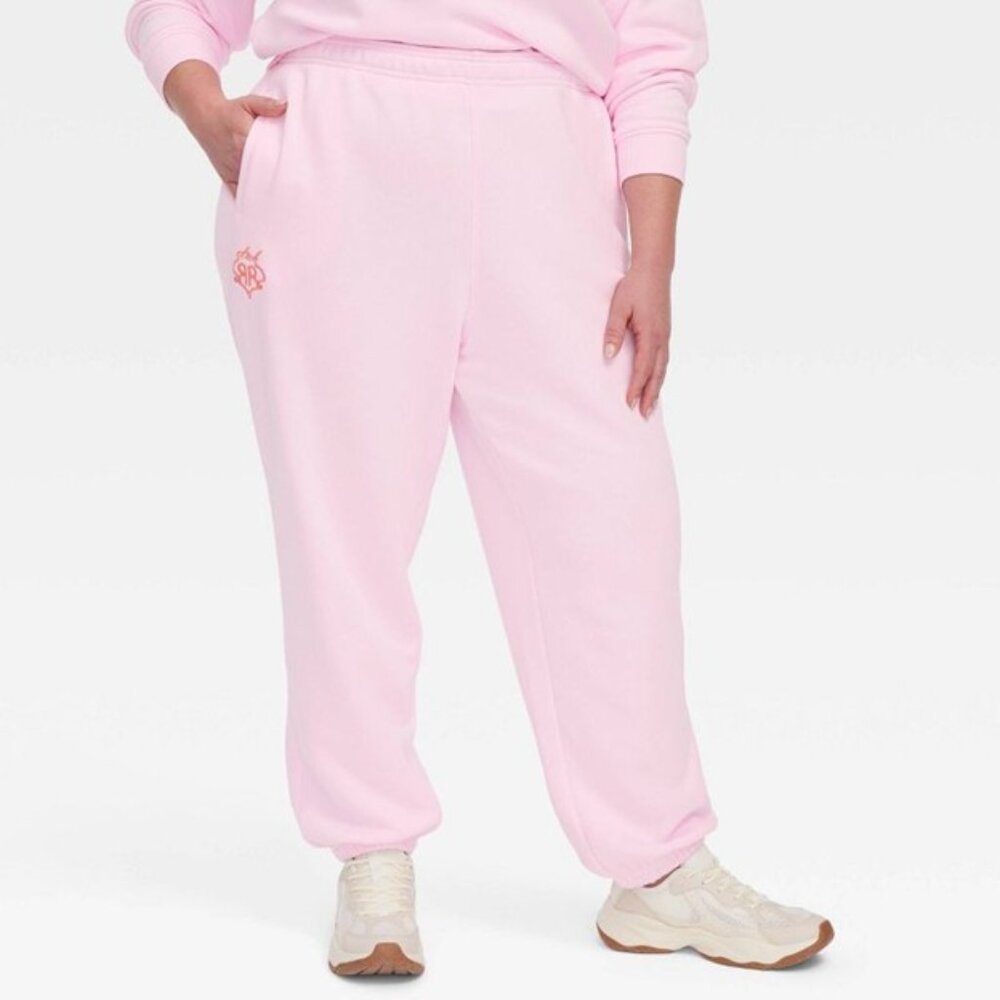 Women's Jogger Sweatpants Soft Pink